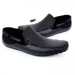 Comfortable Black Office Shoes for Men (KB-01)