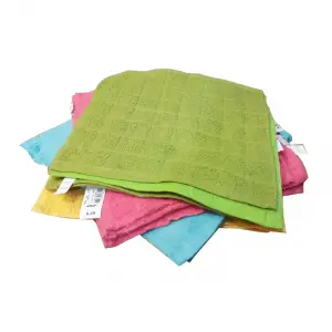 Hand Wash Multi Colors Towel (Pack Of 12)