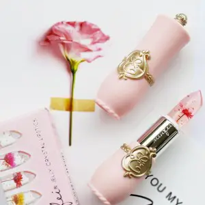 Transparent Jelly Flower Lipstick Temperature Change Color (Pack of 6)
