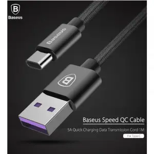 Baseus Speed QC Cable Type-C 5A Quick Charge Data Cable 1M (Original)