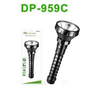 DP-959-C Rechargeable Flashlight Portable LED Emergency Light Torch LED DP Led Light Portable Rechargeable Search Light LED