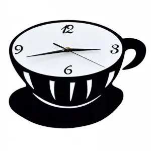New Tea Cup Wall Clock