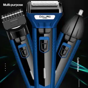 Daling DL-9045 3 In 1 Rechargeable Mens Grooming Kit