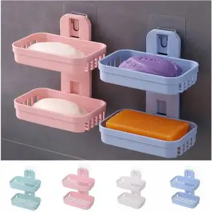 Double Layer Soap Dish Holder