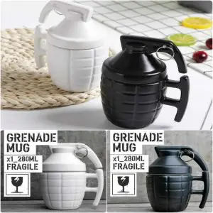 Grenade Ceramic Mug 280ml