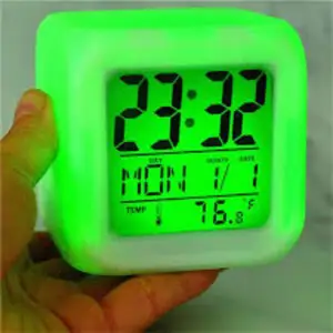 LED Digital Glowing Alarm Clock For Kids