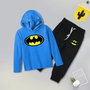 Batman Hooded Tracksuits For Kids
