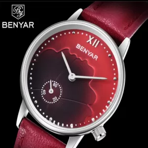 BENYAR Lady Diamond Edition Red Dial (BY-1236)