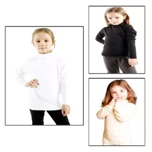 Pack of 3 - Winter Warm High Neck For Kids