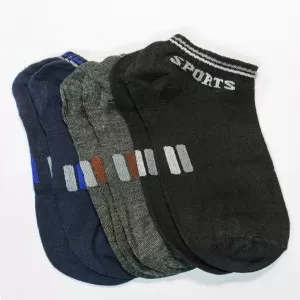 5 Pairs - Cotton Imported Ankle Socks For Men