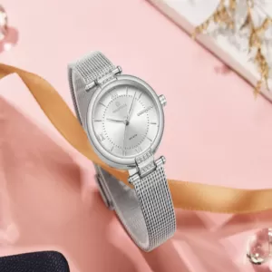 NAVIFORCE Lady Exclusive Edition Light Grey Dial & Bracelet (nf-5019-2)