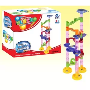 children DIY block toys plastic scroll bead block