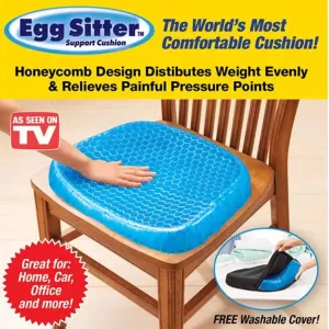 Egg Sitter Absorb Pressure Support Back Pain Relief Cushion Seat Gel Non-Slip