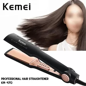 Kemei Km-470 Professional Hair Straightener for women
