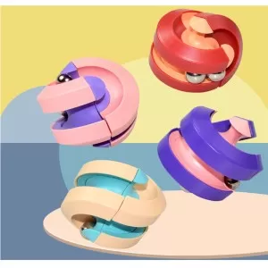Bead Orbit Fidget Toys Relieve Stress Metal Pinball Puzzle Rotating Bead Toys
