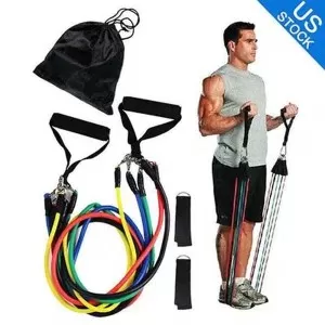 Power Exercise Bands set of 11 Piece