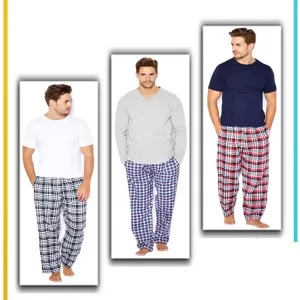 Pack of 2 – Checkered Pajama for Men