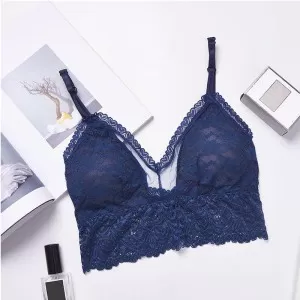 Heart-shaped Lace Bra for woman