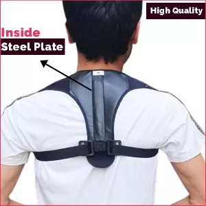 Posture Corrector Belt Adjustable - inside Steel Plate in belt