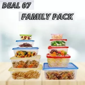 (Deal 7) FAMILY PACK 10 Boxes High Capacity (total 20 Litre) High Capacity in Economical Price