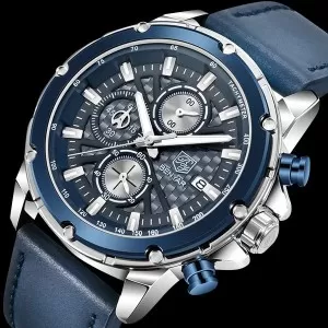 BENYAR Chronograph Exclusive Edition Blue Dial Wrist Watch (BY-1166)