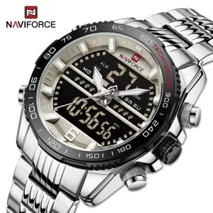 NAVIFORCE DUAL TIME 2022 EXCLUSIVE EDITION WRIST WATCH (nf-9195-4)