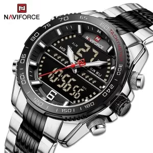 NAVIFORCE DUAL TIME 2022 EXCLUSIVE EDITION WRIST WATCH (nf-9195-2)