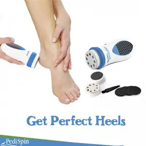Spin To Have Smoother Feet! Pedi Spin by Ped Egg