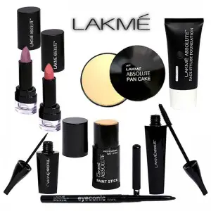 Pack of 8: Foundation UV Protection Professional Paint Stick Eyeliner Mascara Creme Lipstick Kajal