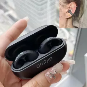 Ambie Sound Earcuffs Open-ear Wireless Earphone AM-TW01 Earring Wireless Bluetooth Earphones Headset TWS Sport Accessories New