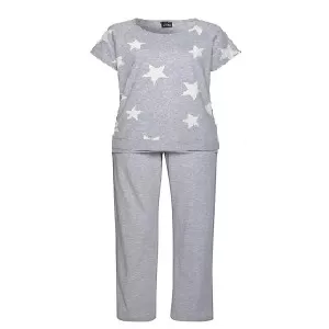 Arizona – Star Marl Pyjamas Grey