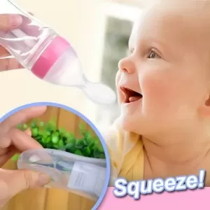Baby Silicon Spoon Feeder