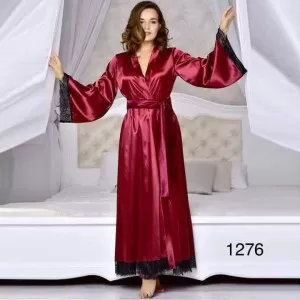 Belt Style Night Suit For Womens