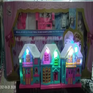 Big Frozen Doll House - Lighting - Accessories - 1 Barbie