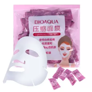 BIOAQuA 10pcs/lot Portable Outdoor Travel Magic Compressed Cotton Disposable Towel Tablet Capsules Cloth Wipes Paper Tissue Mask