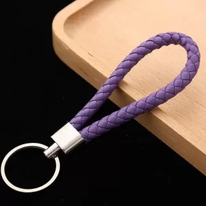 Braided Woven Rope Key Chain (Pack of 3)