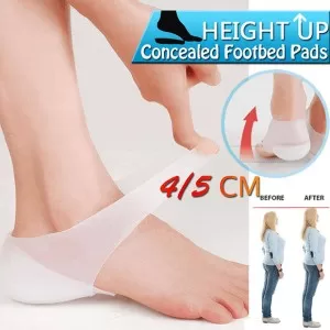 Concealed Footbed Enhancers Invisible Height Increase