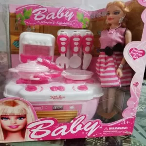 Dream Barbie Kitchen Set