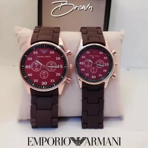 Emporio Armani - Good Looking Pair In Brown