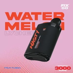 FIX GO 3000 PUFF DISPOSABLE POD WATER MELON LYCHEE