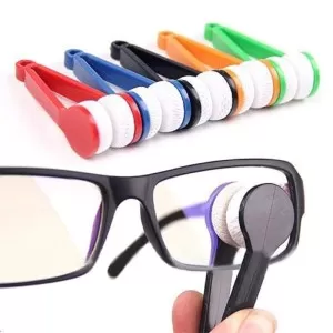 Glasses Cleaning Brush Soft Microfiber Sun Glasses Cleaner Mini Two-side Glasses Brush