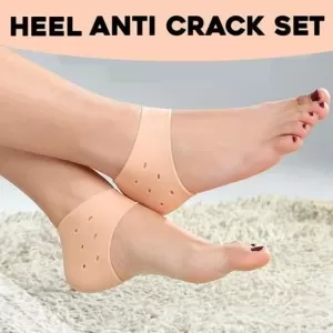 Half Heel Anti-Crack Set Silicone