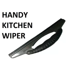 Handy Wiper With Rubber Handle For Kitchen Counters Glass Windows Car Windows Cleaner