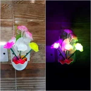 Hatch Egg Flower Dark Sensor Night Lamp