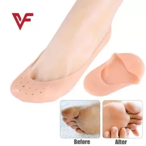Heel Anti Crack Socks Silicone Socks Silicone Moisturizing Gel to Eliminate Cracks Feet Skin Care 1 PAIR Gel Socks Silicon Heel Socks
