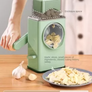 High Quality Multi-Functional Rotary Hand-Held Vegetable Cutter