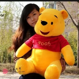 High Quality Winnie The Pooh Stuffed Toy Teddy Bear Baby Lovely Plush Doll Soft Pillow Children Kids