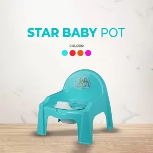 Highest Selling Baby Pot/Potty Stylish Transparent Colours (one and only in Pakistan) Company Name: MINI BABY POT Transparent  Available in Attractive