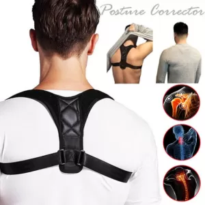 Highly Recommended Adjustable Body Posture Corrector Back Support Belt Spine Shoulder Brace Posture Correction Back Straightener For Men Women