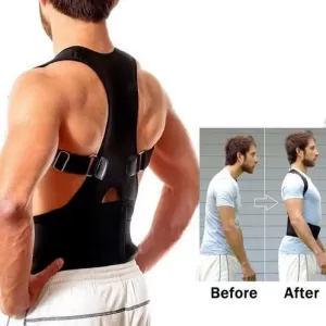 Highly Recommended Magnetic Real Doctor Posture Corrector Therapy Brace Shoulder Back Support Belt for Men Women Back Neck Shoulder Straight Corrector